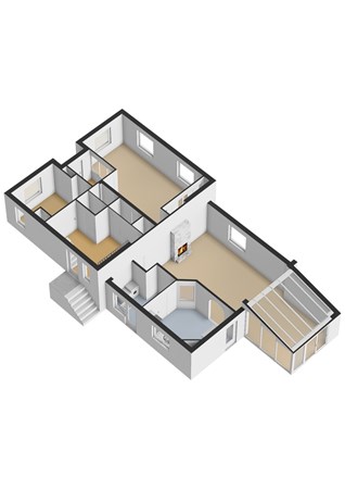 Floorplan - Deilsedijk 57, 4158 CE Deil